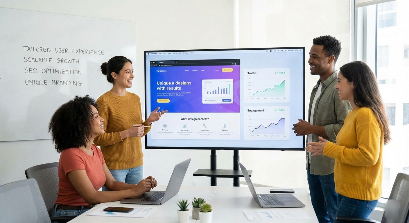 Real Benefits of Having a Custom Website