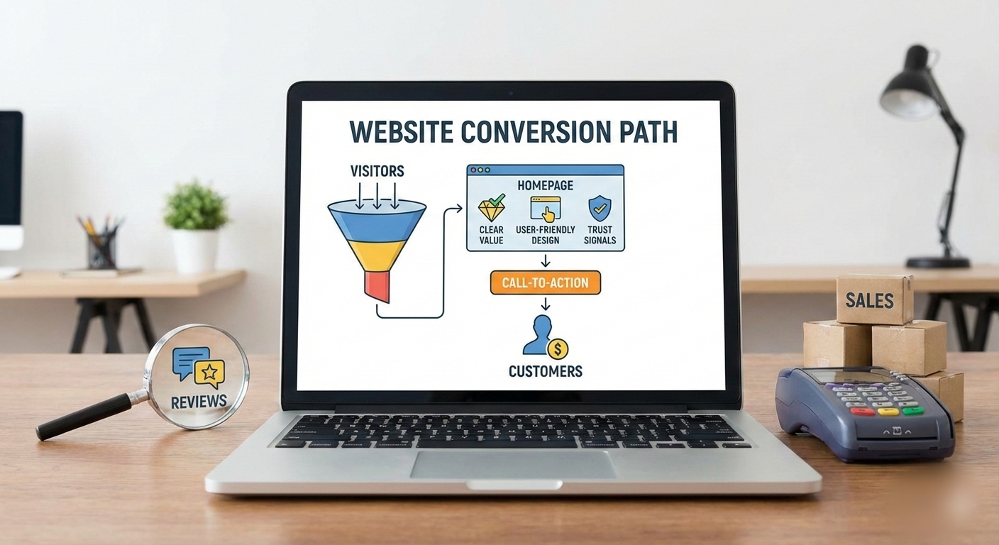 What Makes a Website Convert Visitors into Customers
